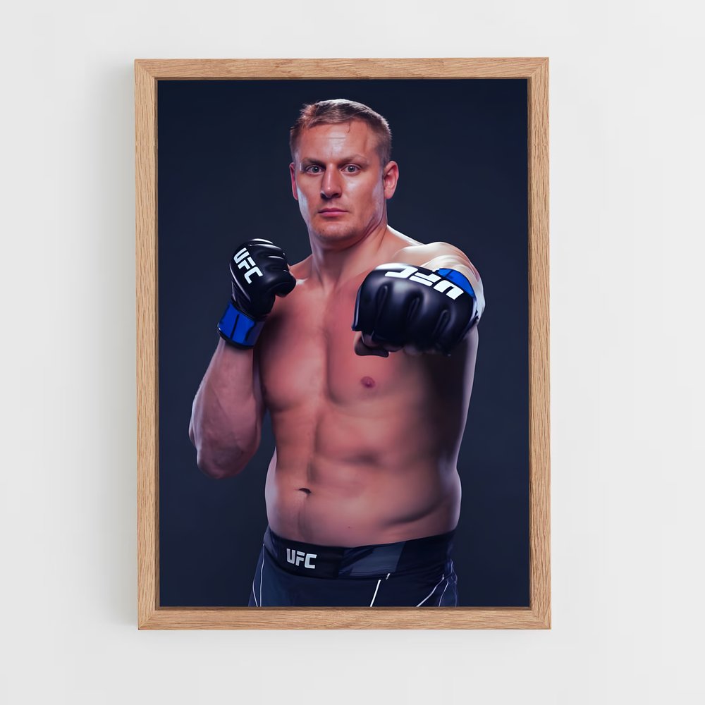 Poster Sergei pavlovich boxer – affiche MMA (vue 4)